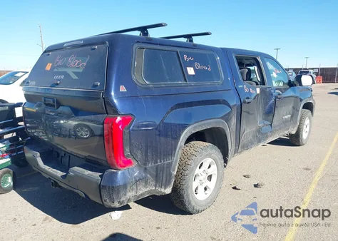 2022 Toyota Tundra Sr5 из США, поврежденный, VIN 5TFLA5DB5NX035862